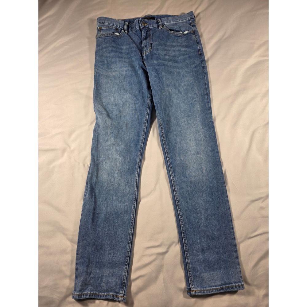 Banana Republic Slim Fit Jeans Mens 33x32‎ Blue Medium Wash Stretch Denim